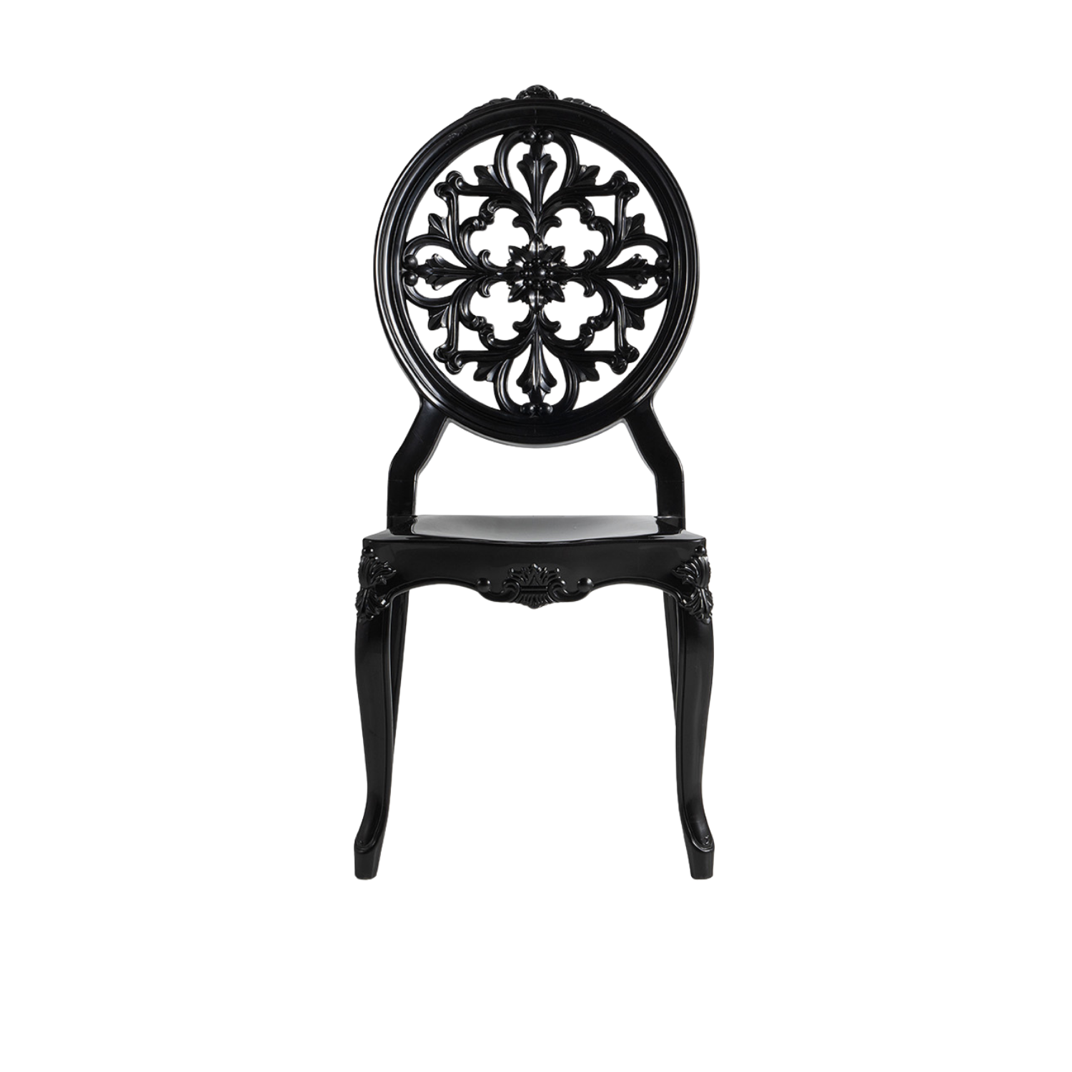 Chiavari Harmony Stacking Polypropylene Chair Black