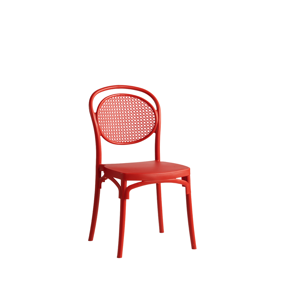 Sera Caffe Chair Red
