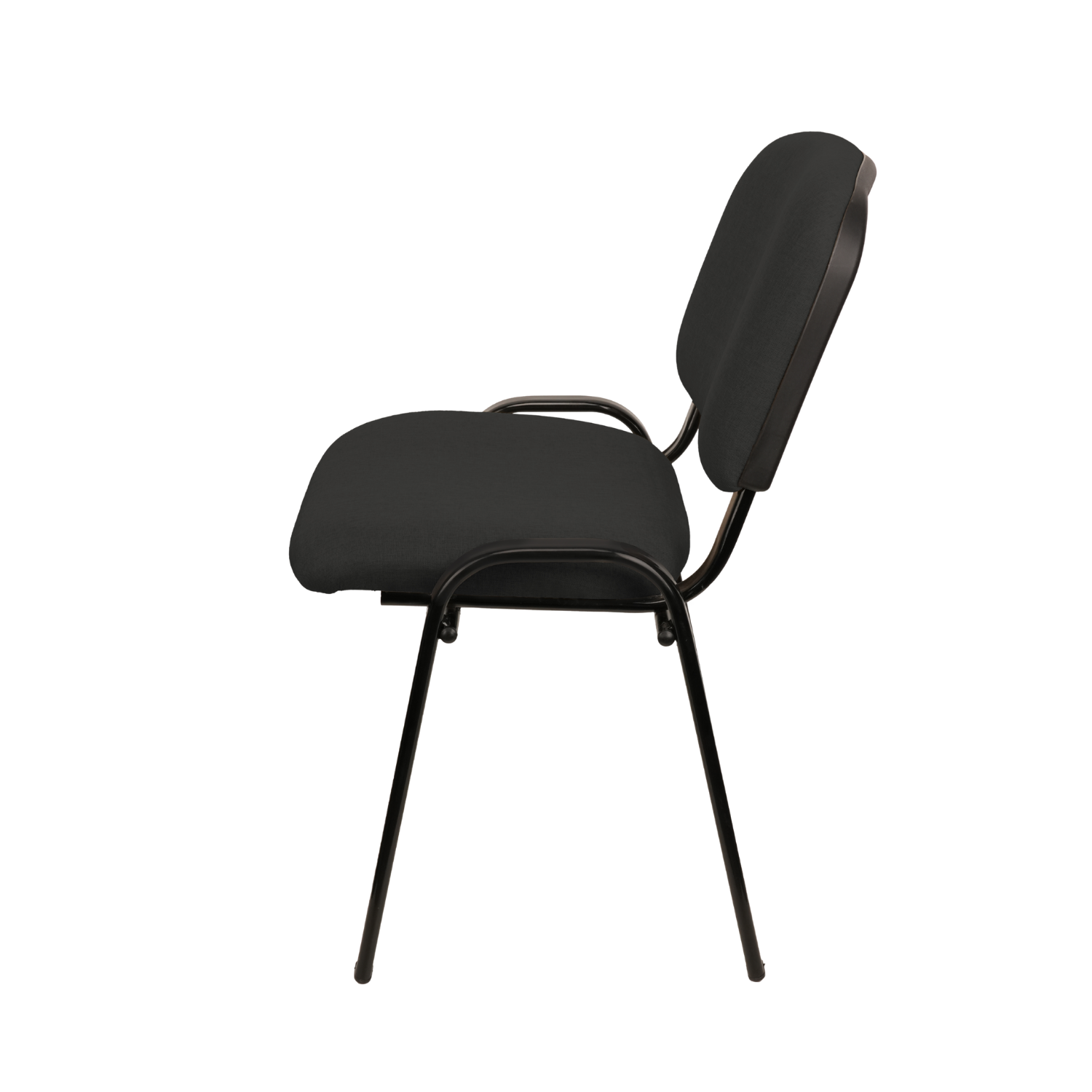 Conference Stacking Chair Black