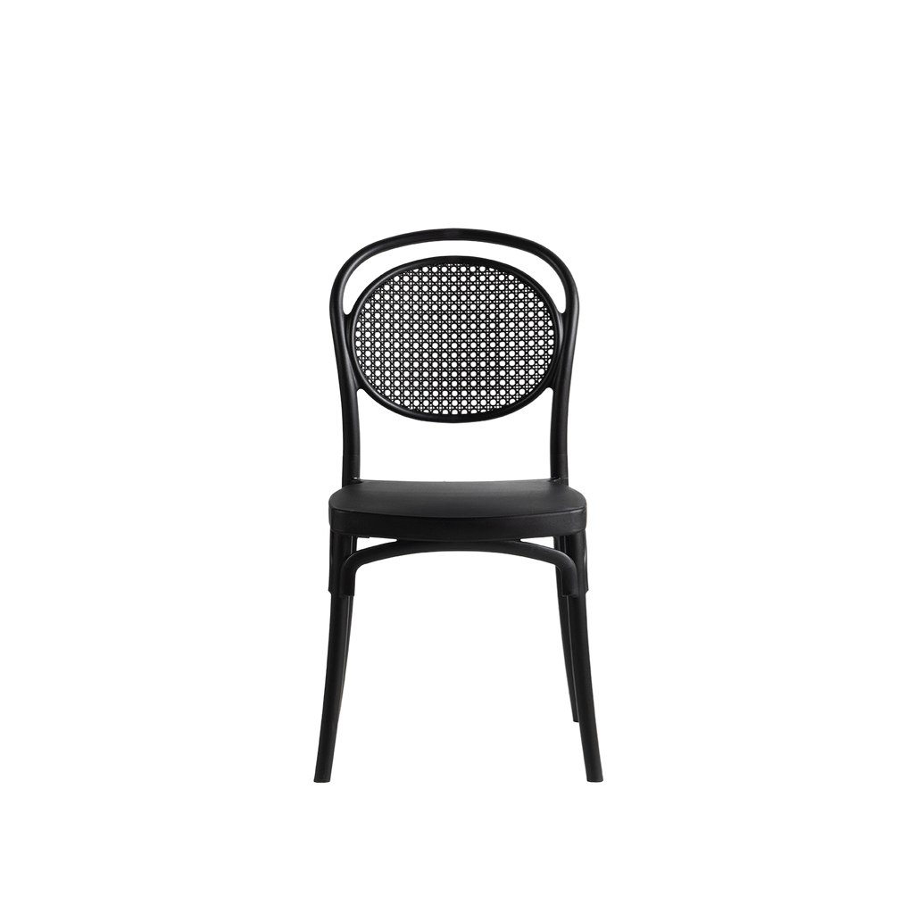 Sera Caffe Chair Black