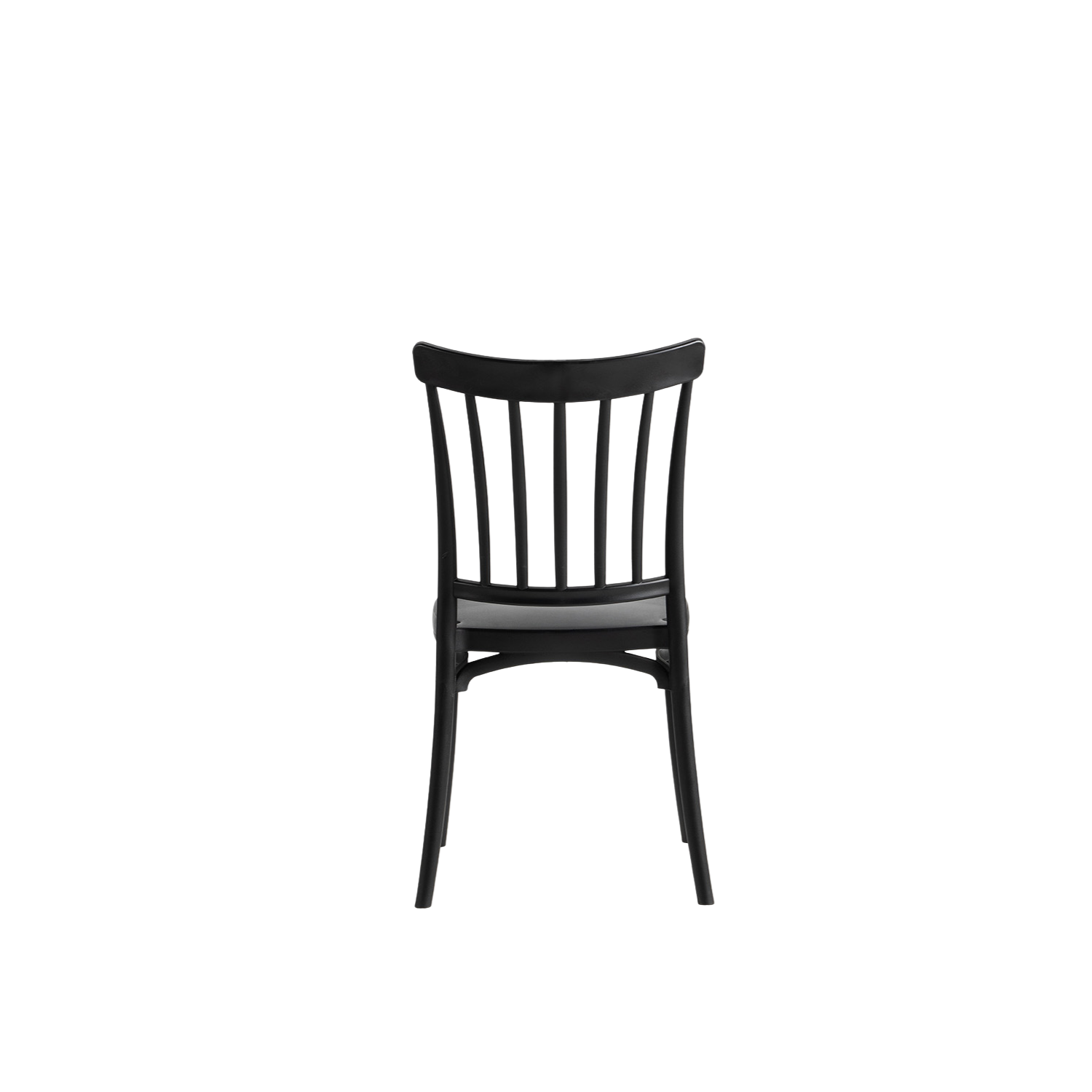 Polypropylene Caffe Chair Black