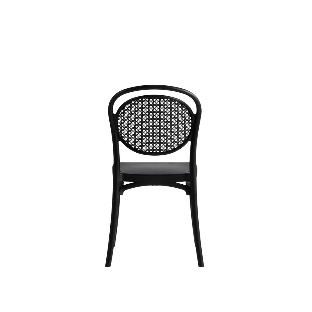 Sera Caffe Chair Black