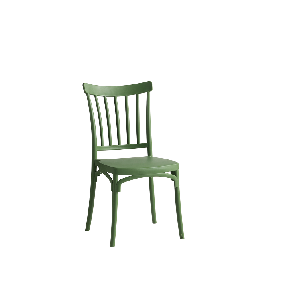Polypropylene Caffe Chair Green