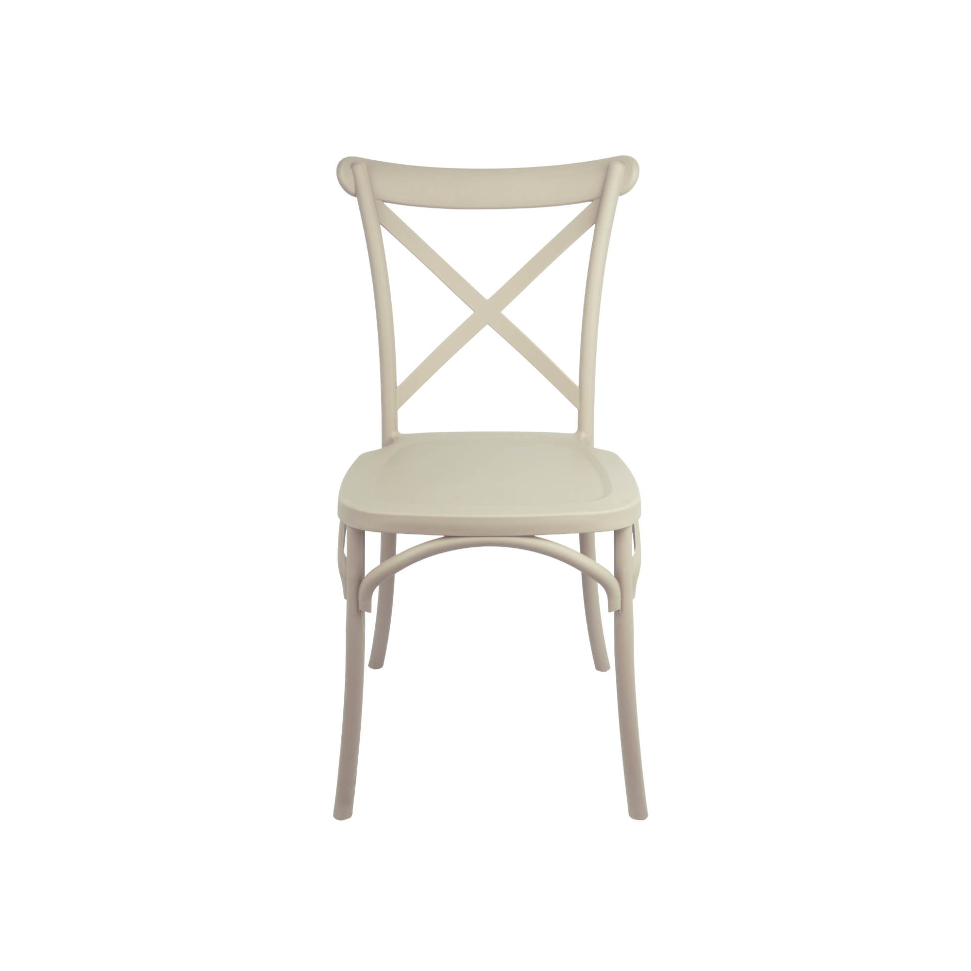 The Elmwood Crossback Caffe Chair - Beige