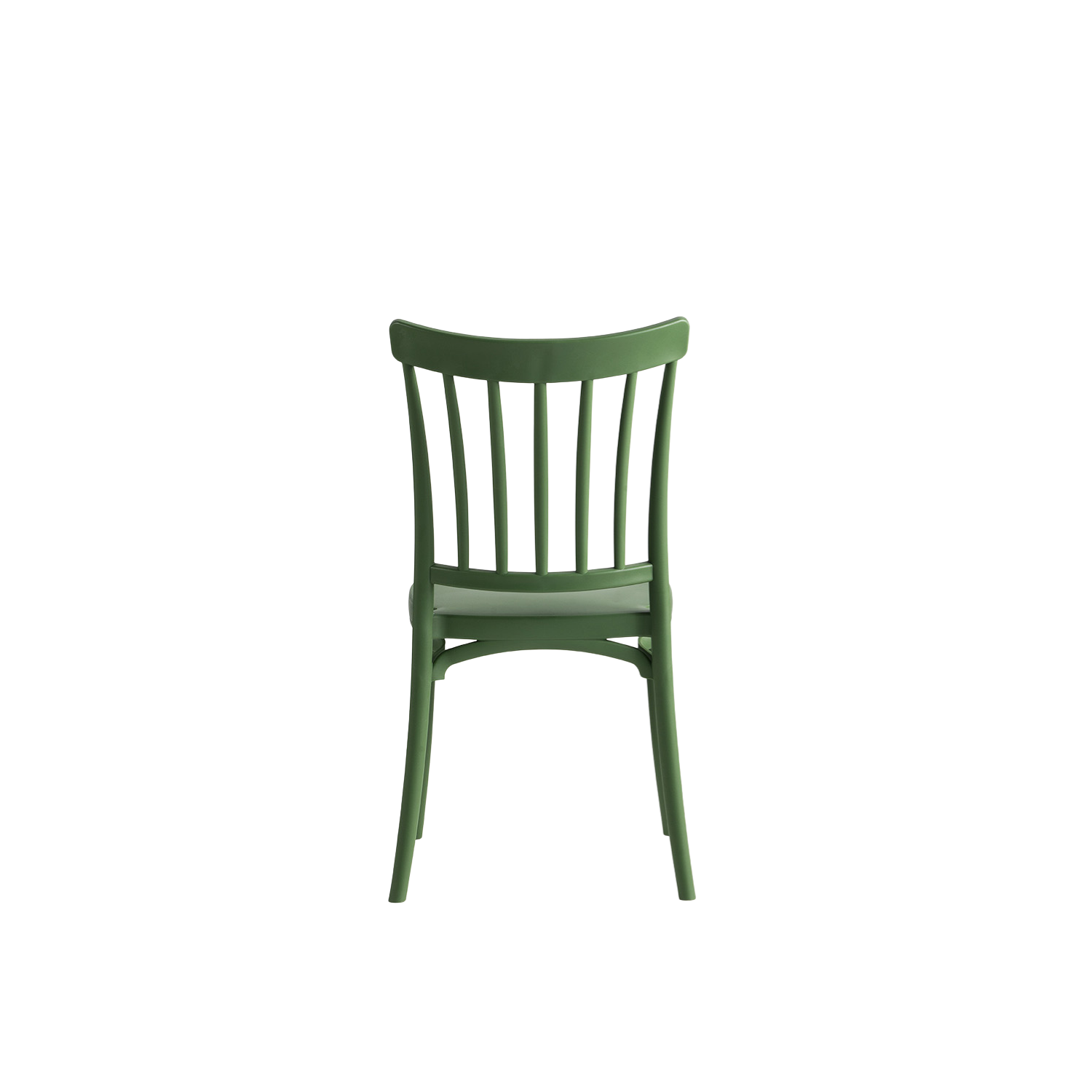 Polypropylene Caffe Chair Green