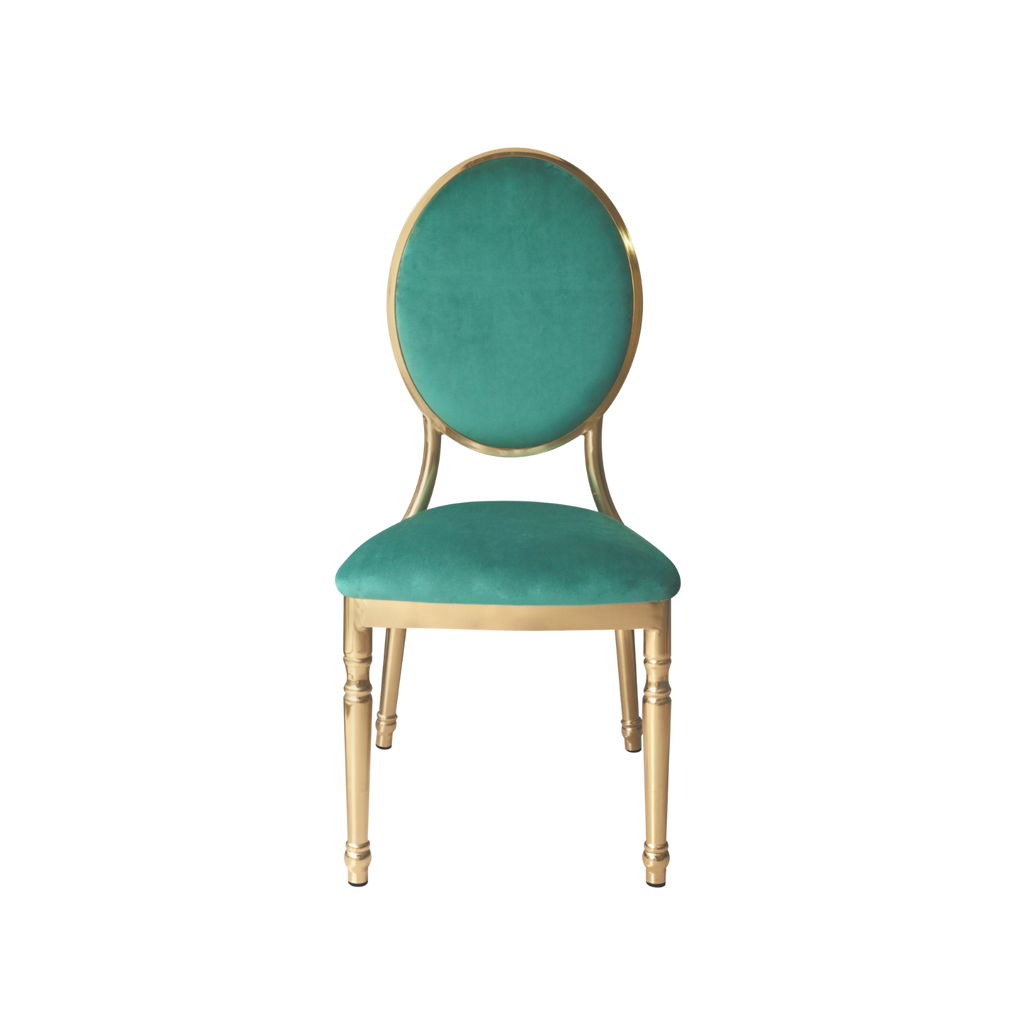 Bliss Dining Chair Velvet Green