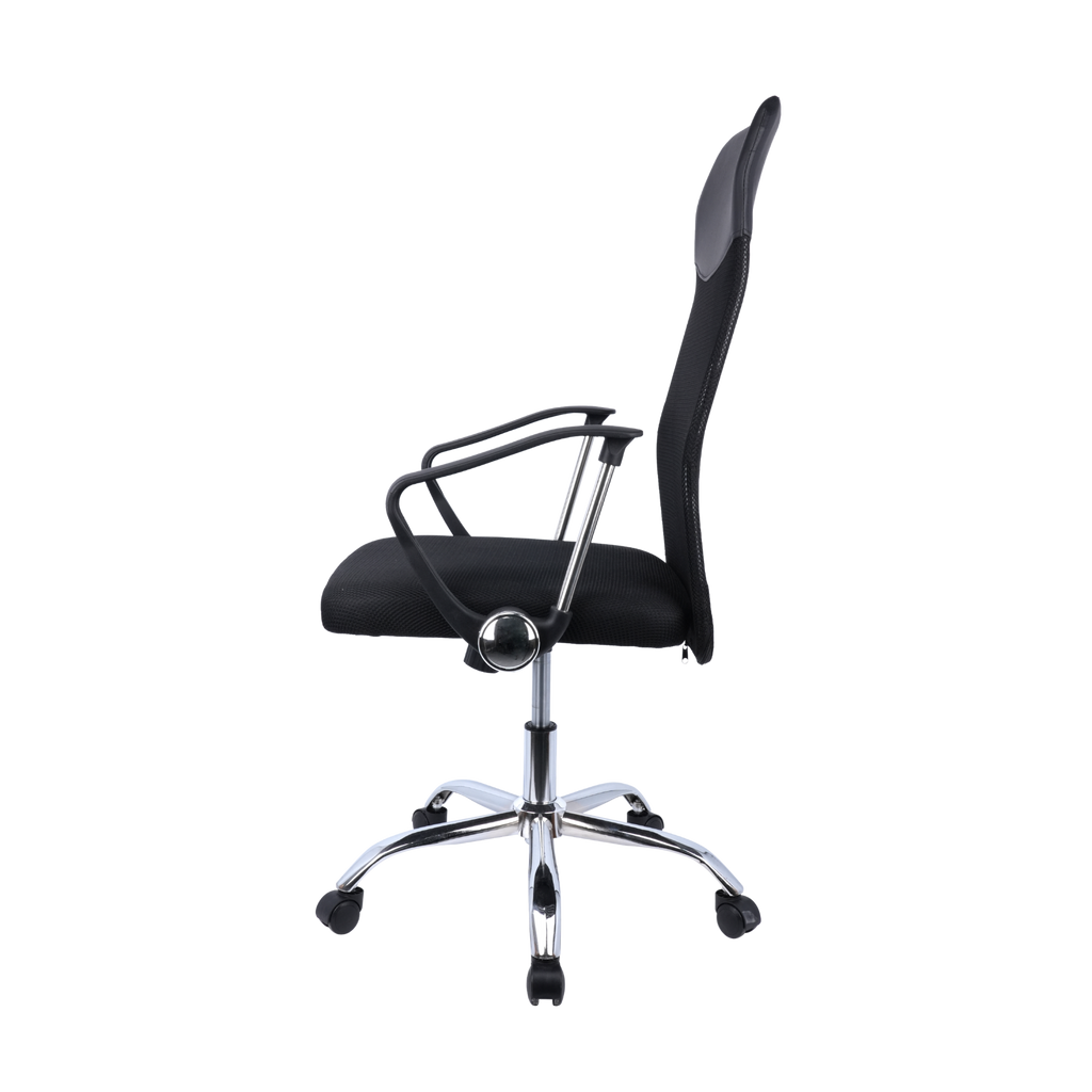 Swivel Desk Chair with Armrests, Adjustable Height & Breathable Back
