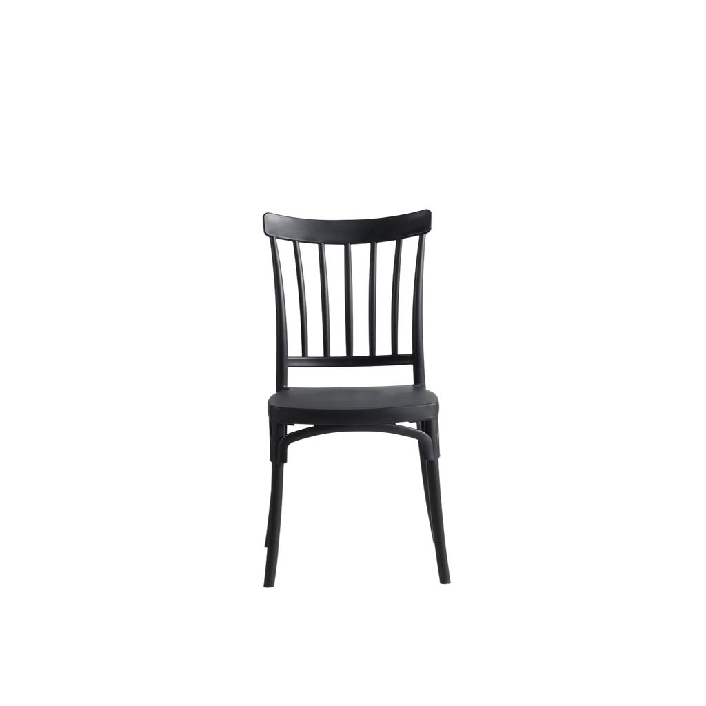 Polypropylene Caffe Chair Graphite