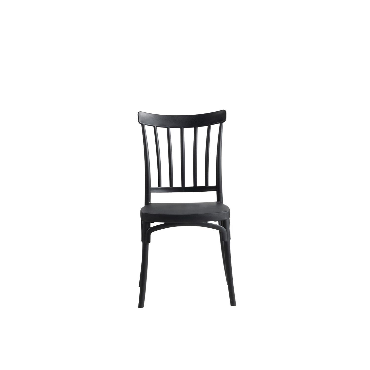 Polypropylene Caffe Chair Graphite