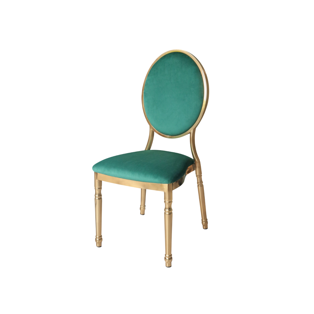 Bliss Dining Chair Velvet Green