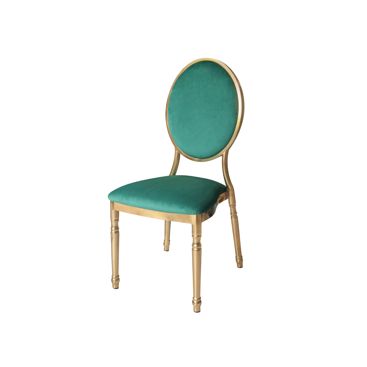 Bliss Dining Chair Velvet Green