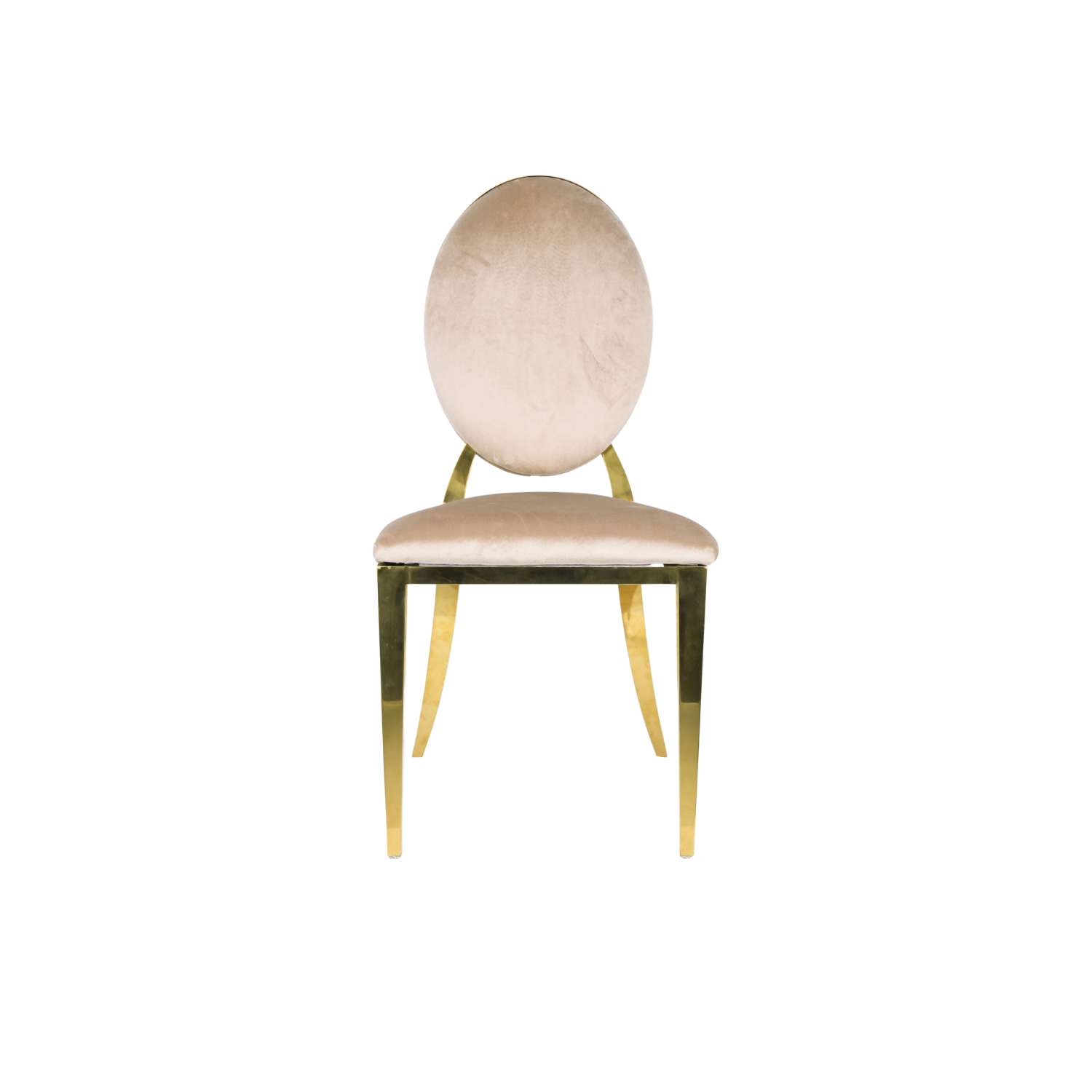 Washington Upholstery Chair Velvet Light Brown