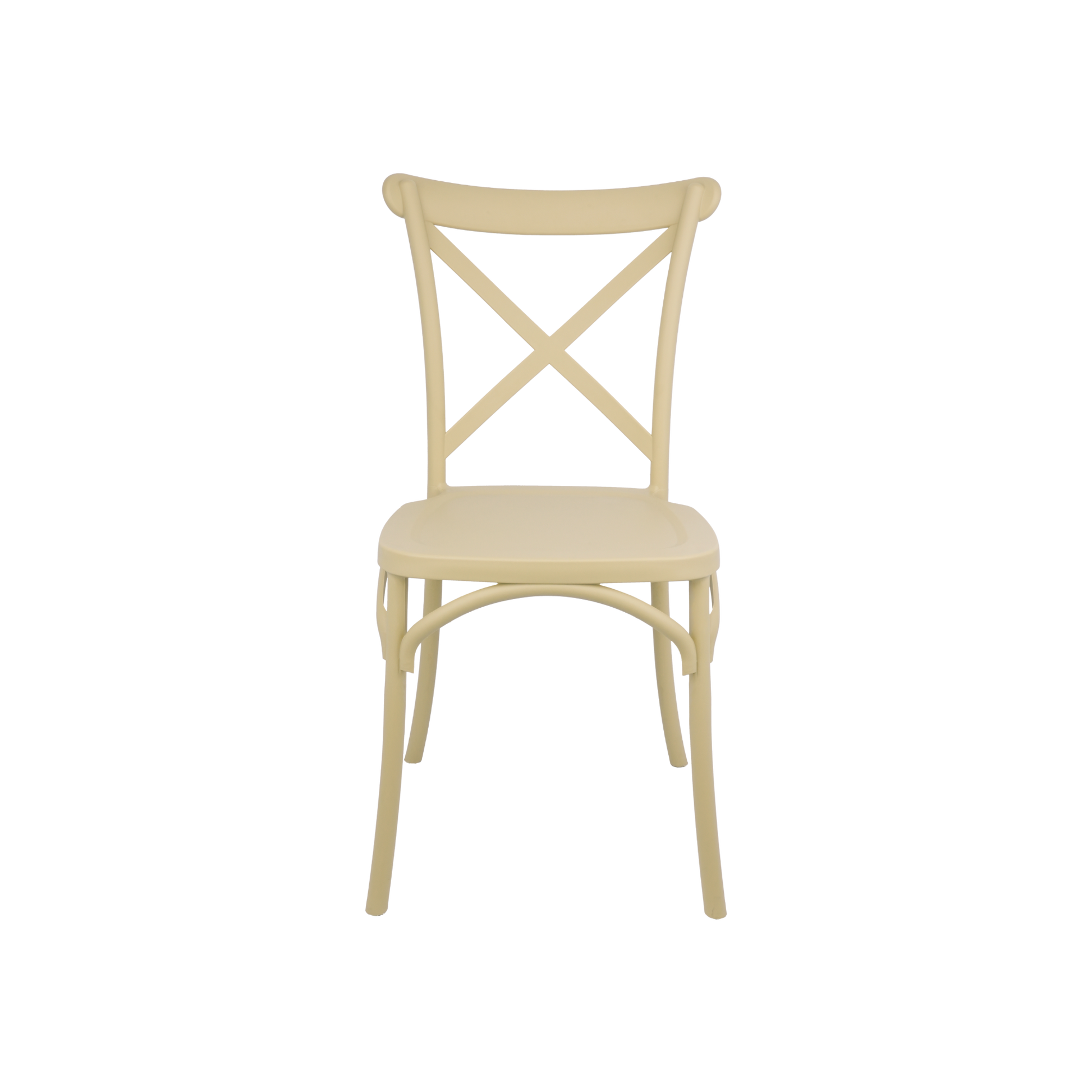 The Elmwood Crossback Caffe Chair - Sand