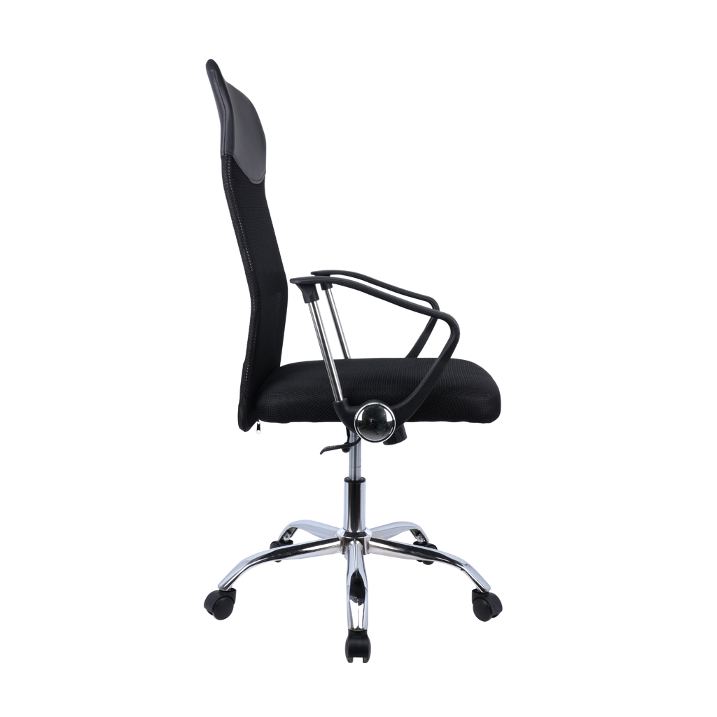 Swivel Desk Chair with Armrests, Adjustable Height & Breathable Back