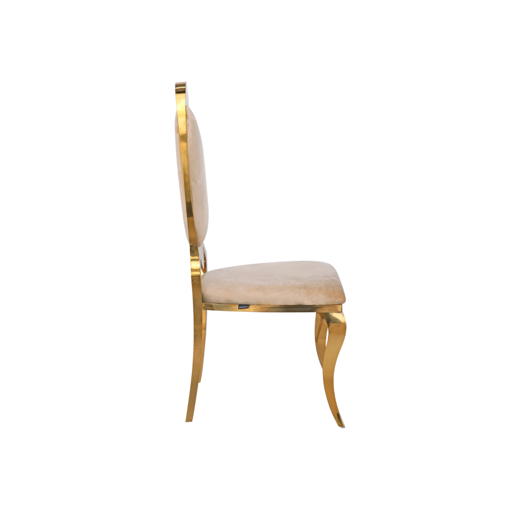 Elixo Stainless Steel Event Chair Gold