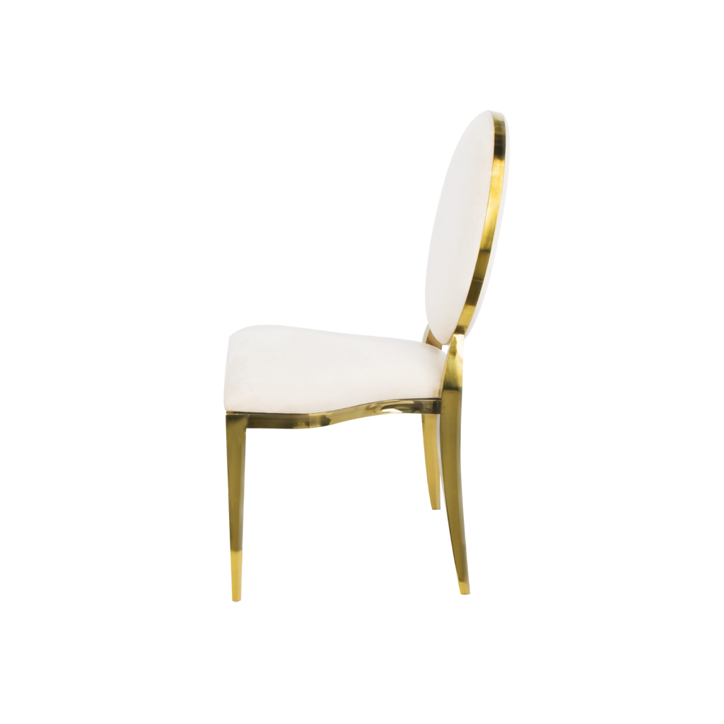 Washington Upholstery Chair Velvet Beige