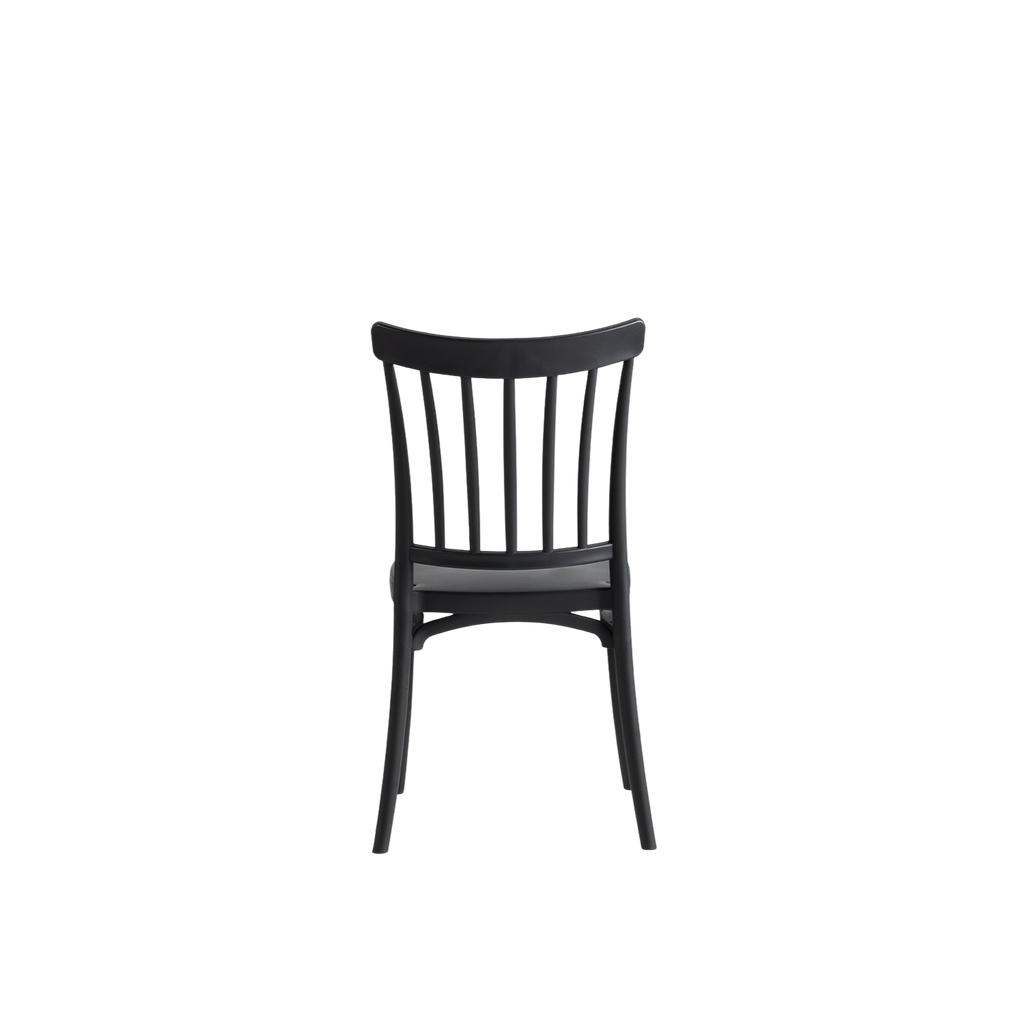 Polypropylene Caffe Chair Graphite