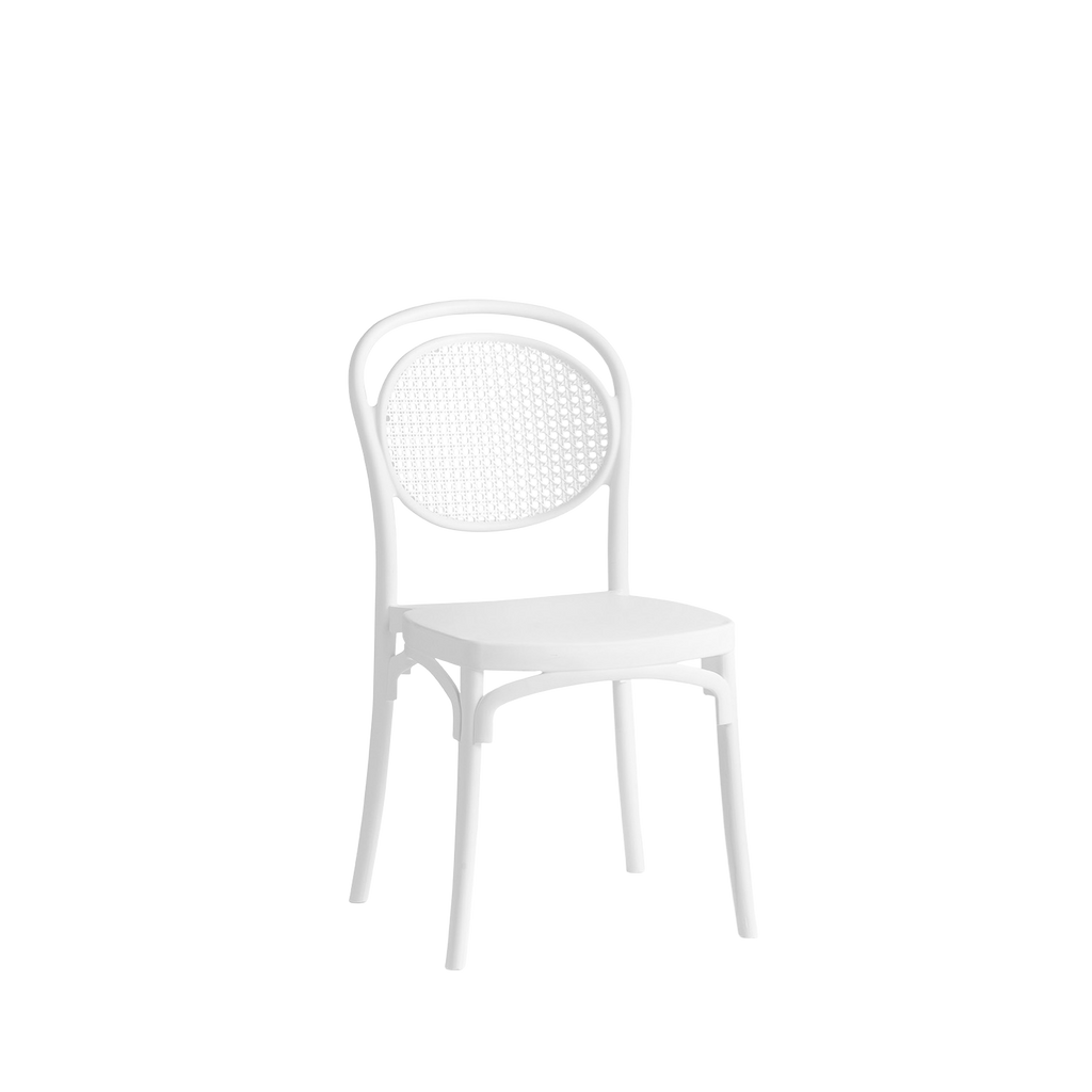 Sera Caffe Chair White
