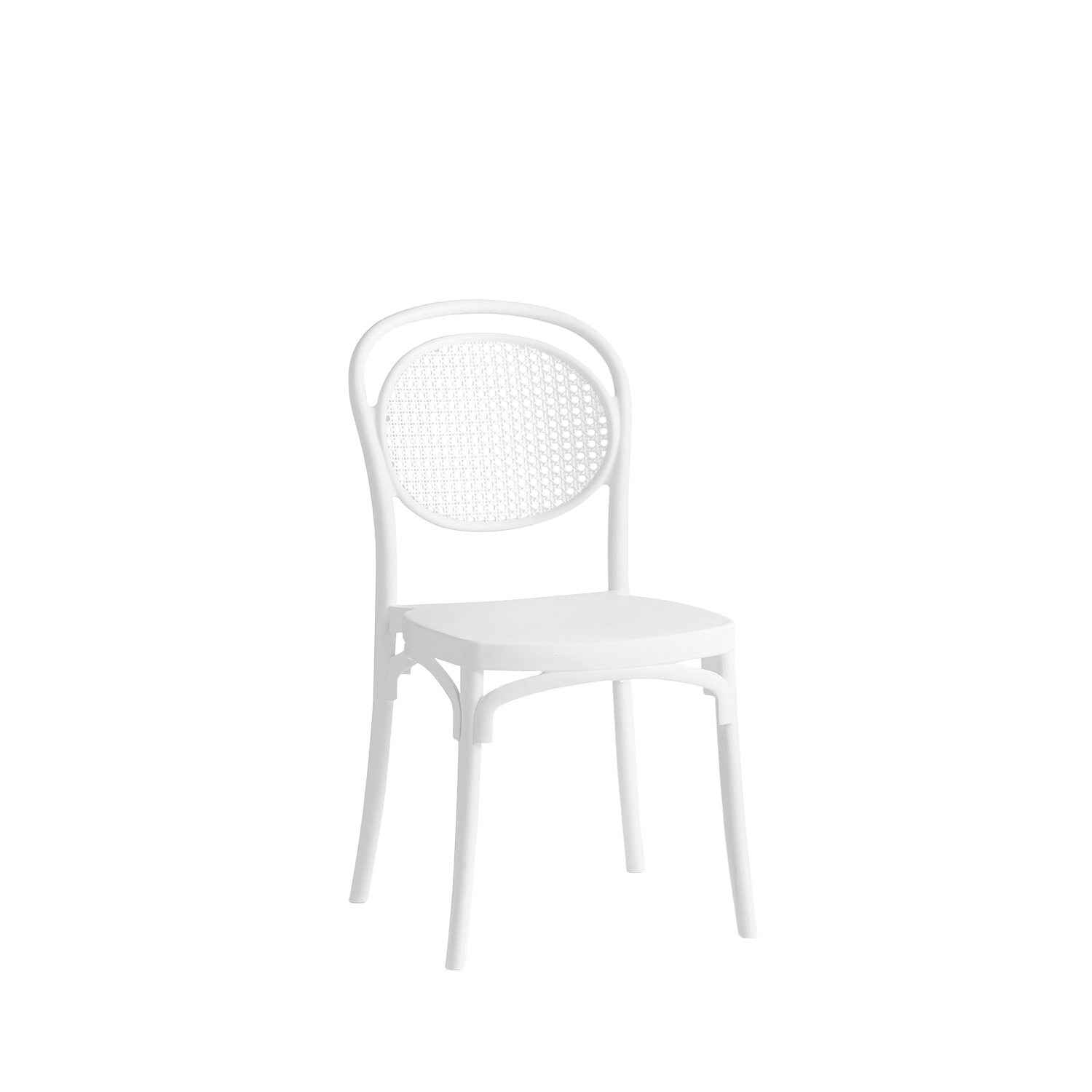 Sera Caffe Chair White