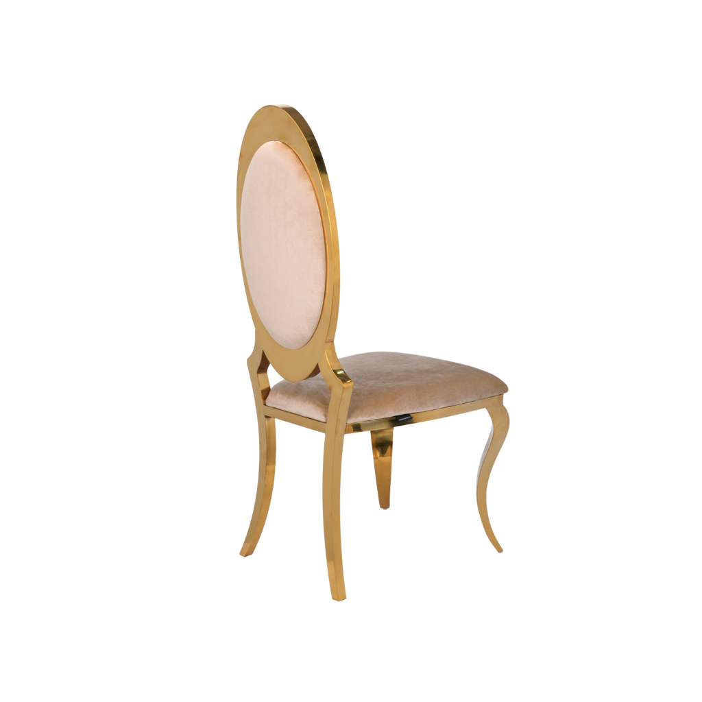 Elixo Stainless Steel Event Chair Gold