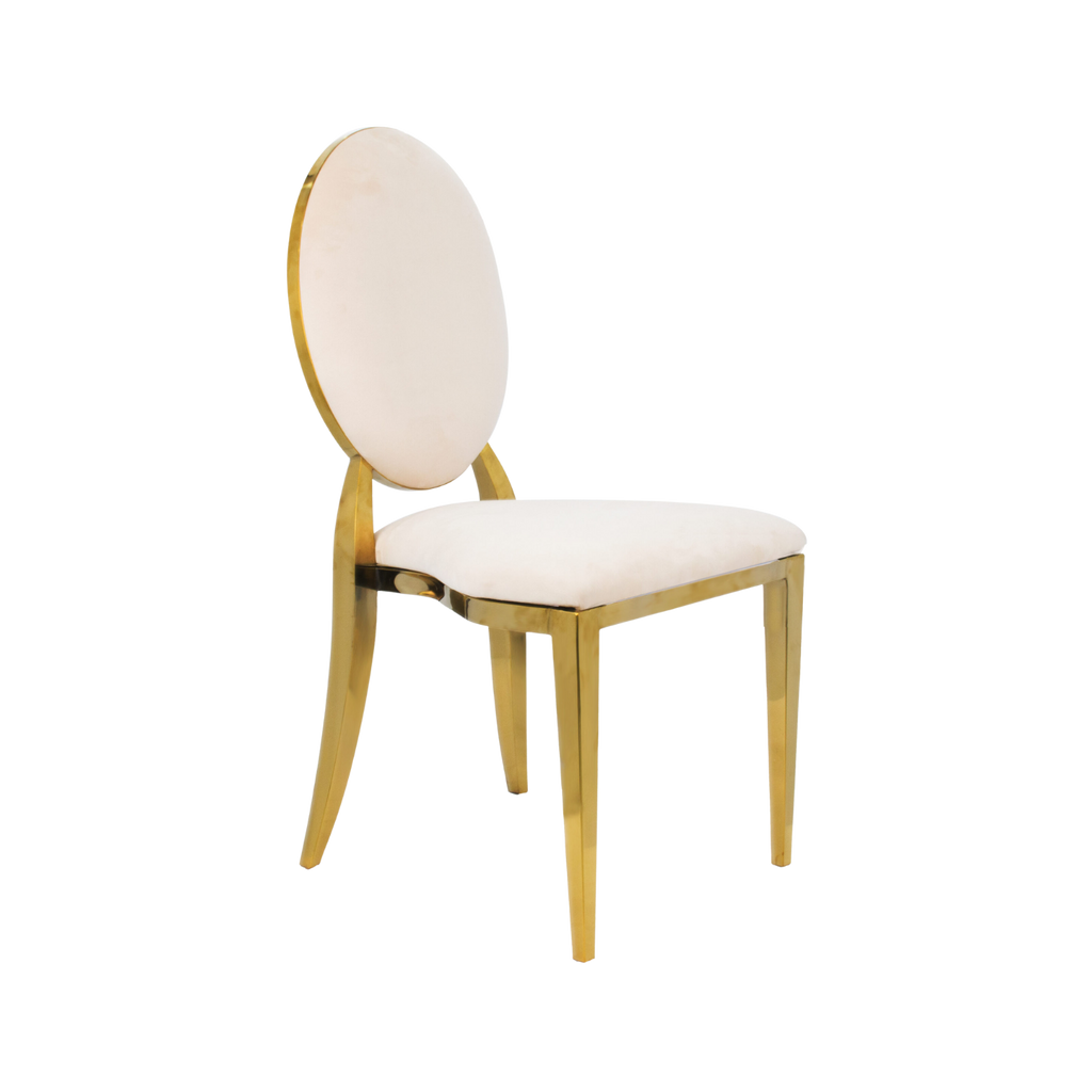 Washington Upholstery Chair Velvet Beige