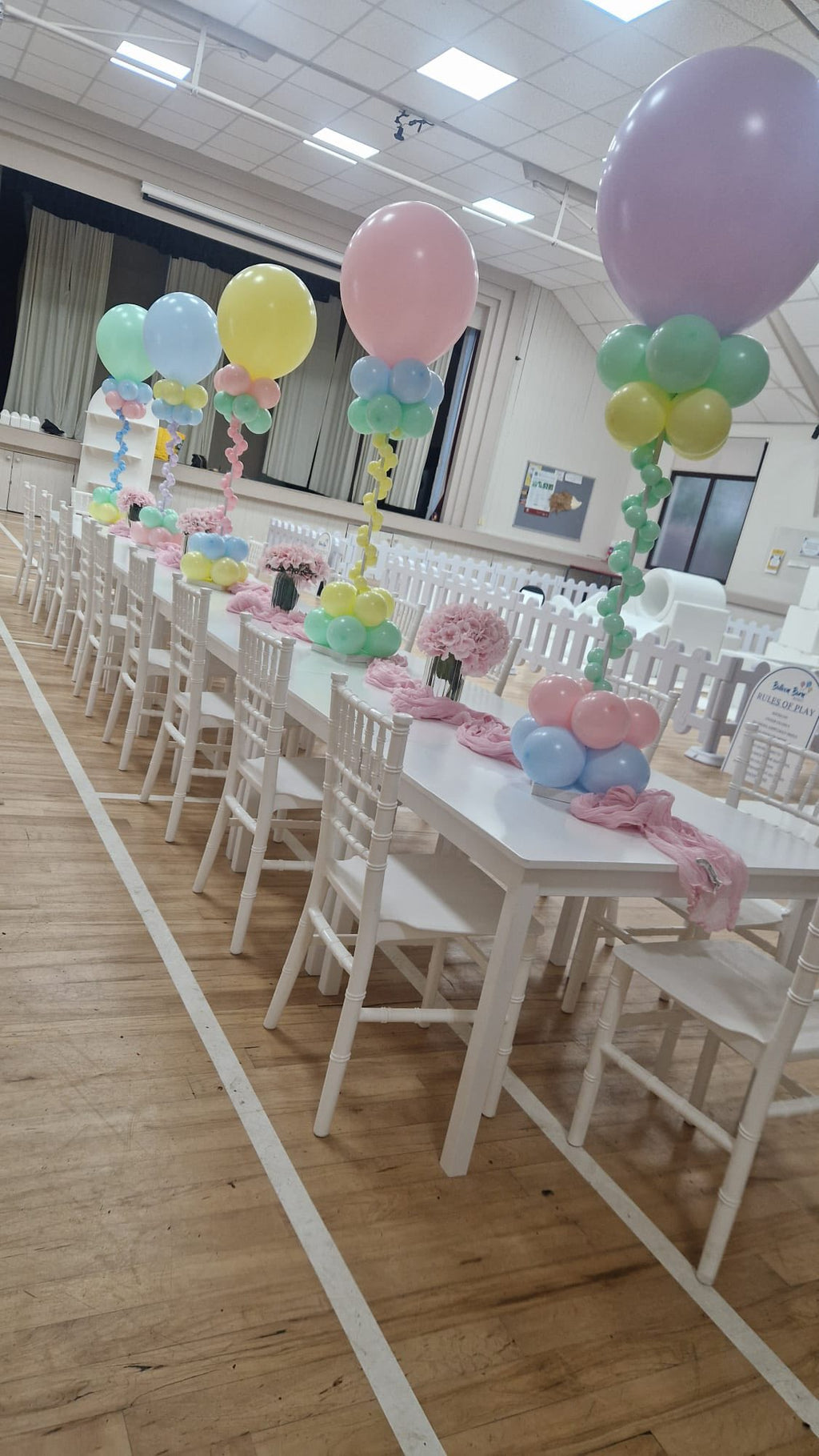 Chiavari Tiffany Kids Stacking Chair Polypropylene White