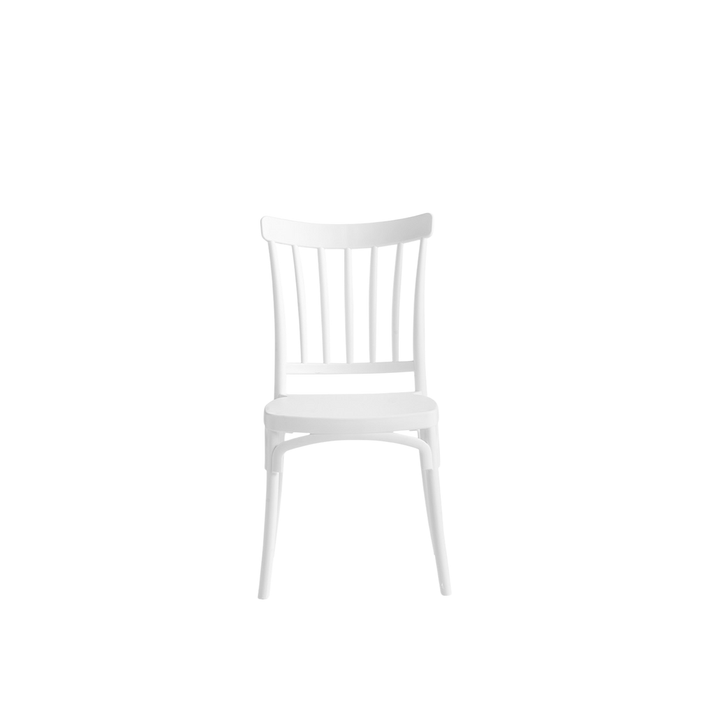 Polypropylene Caffe Chair White