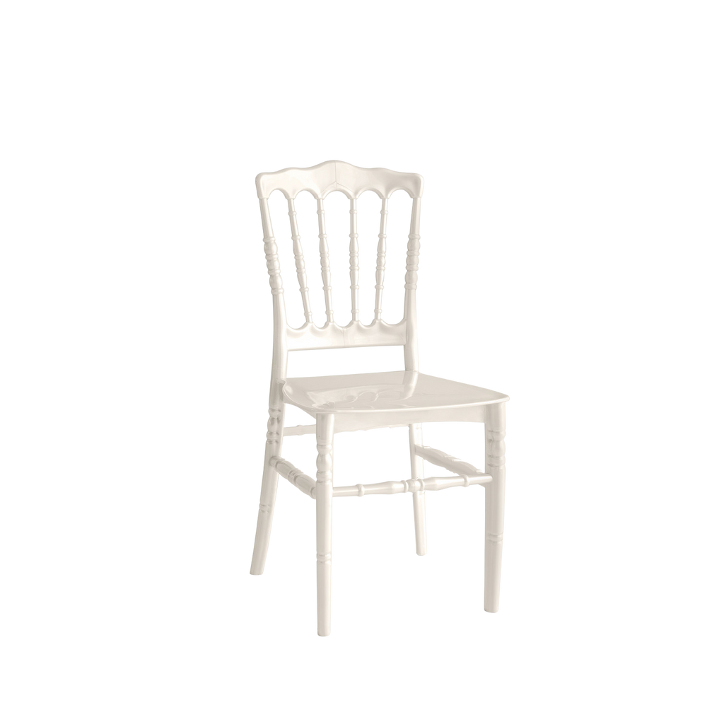 Chiavari Napoleon Chair White