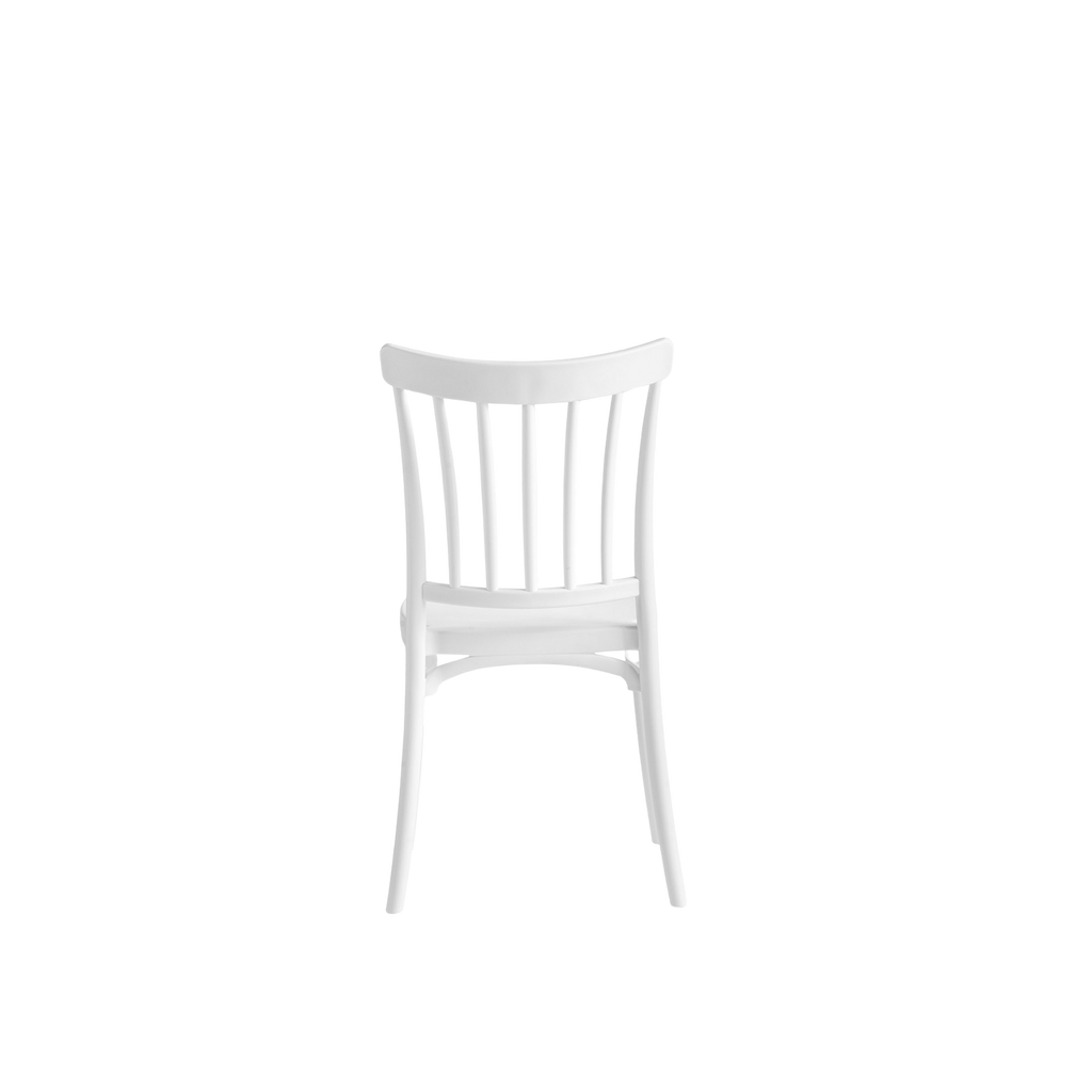 Polypropylene Caffe Chair White