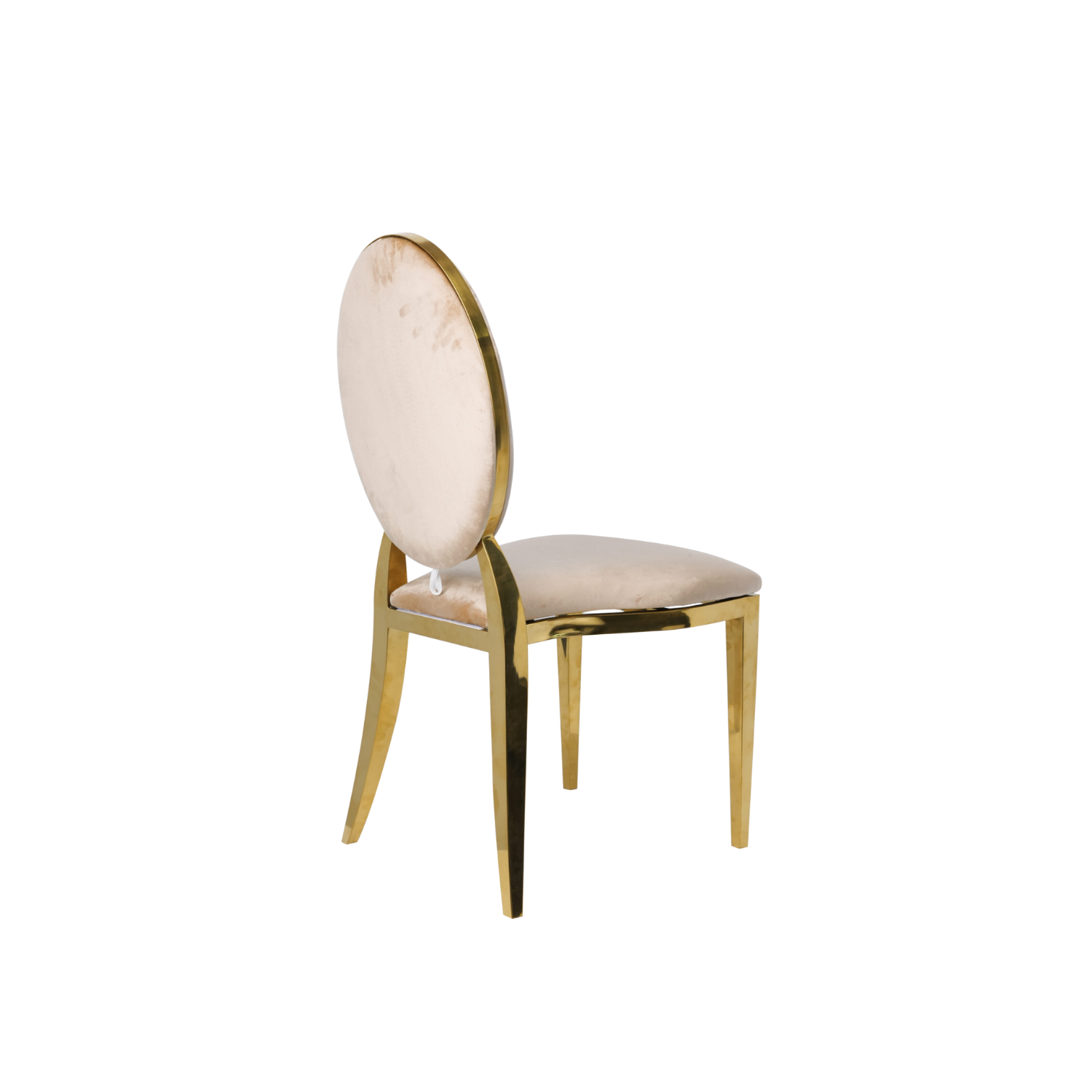 Washington Upholstery Chair Velvet Light Brown