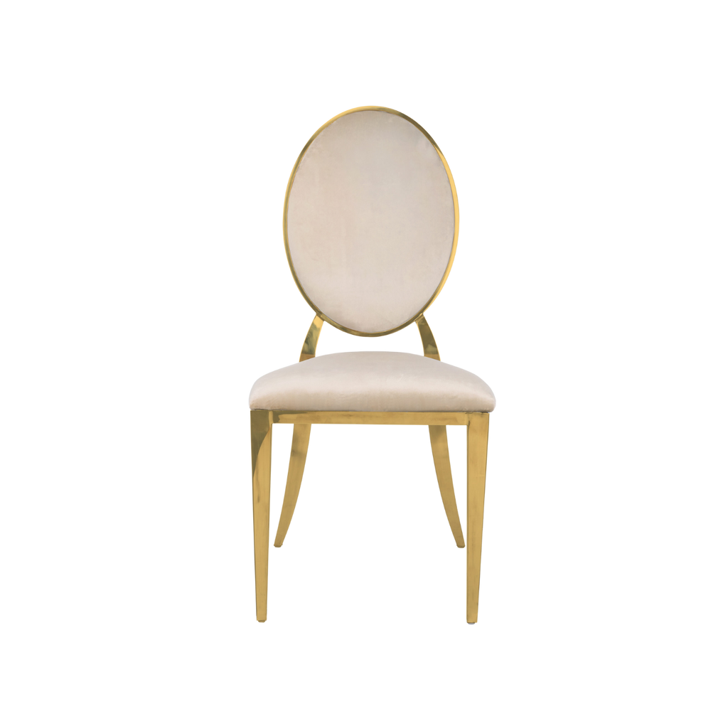 Washington Plus Upholstery Chair Velvet Beige