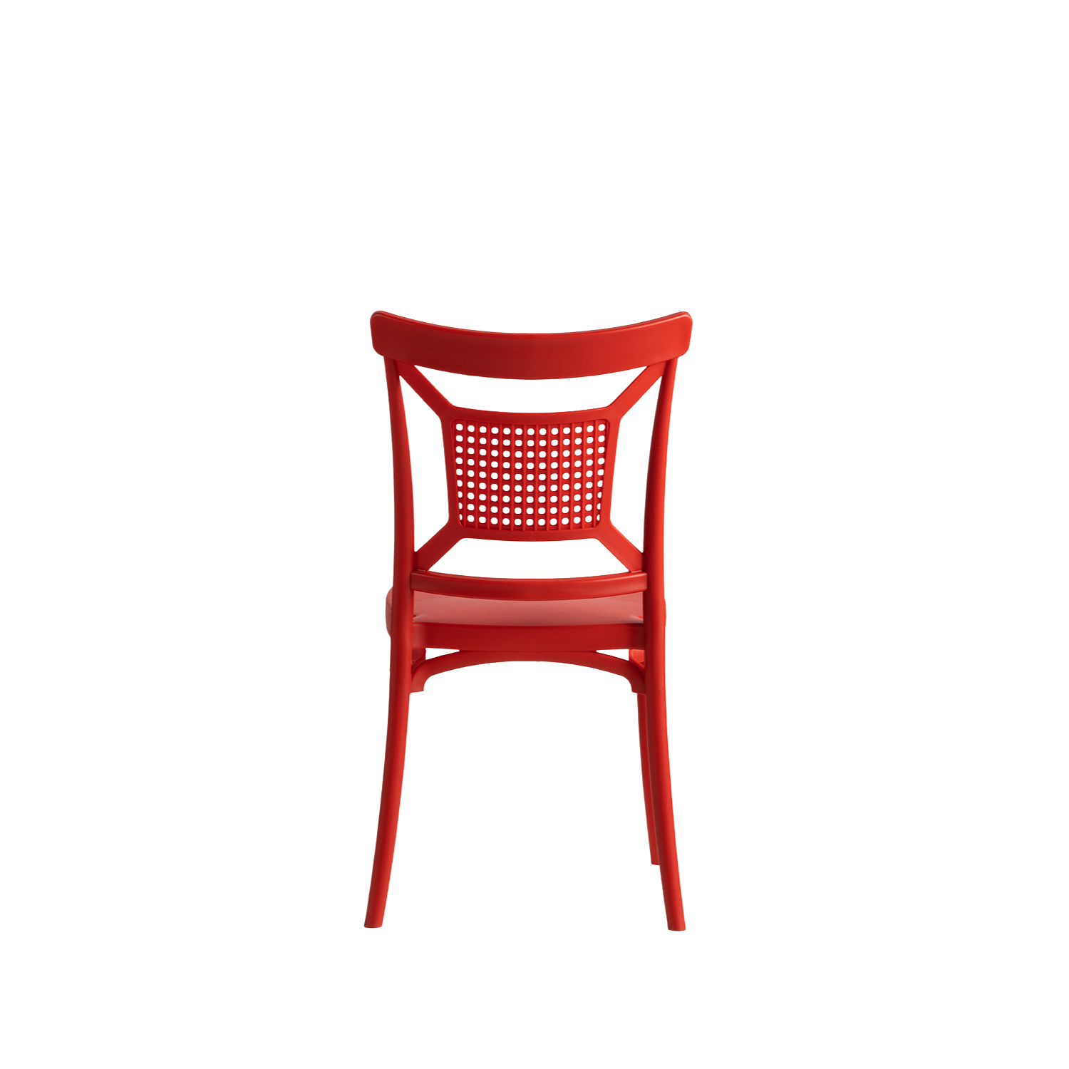 Enzo Caffe Chair Red