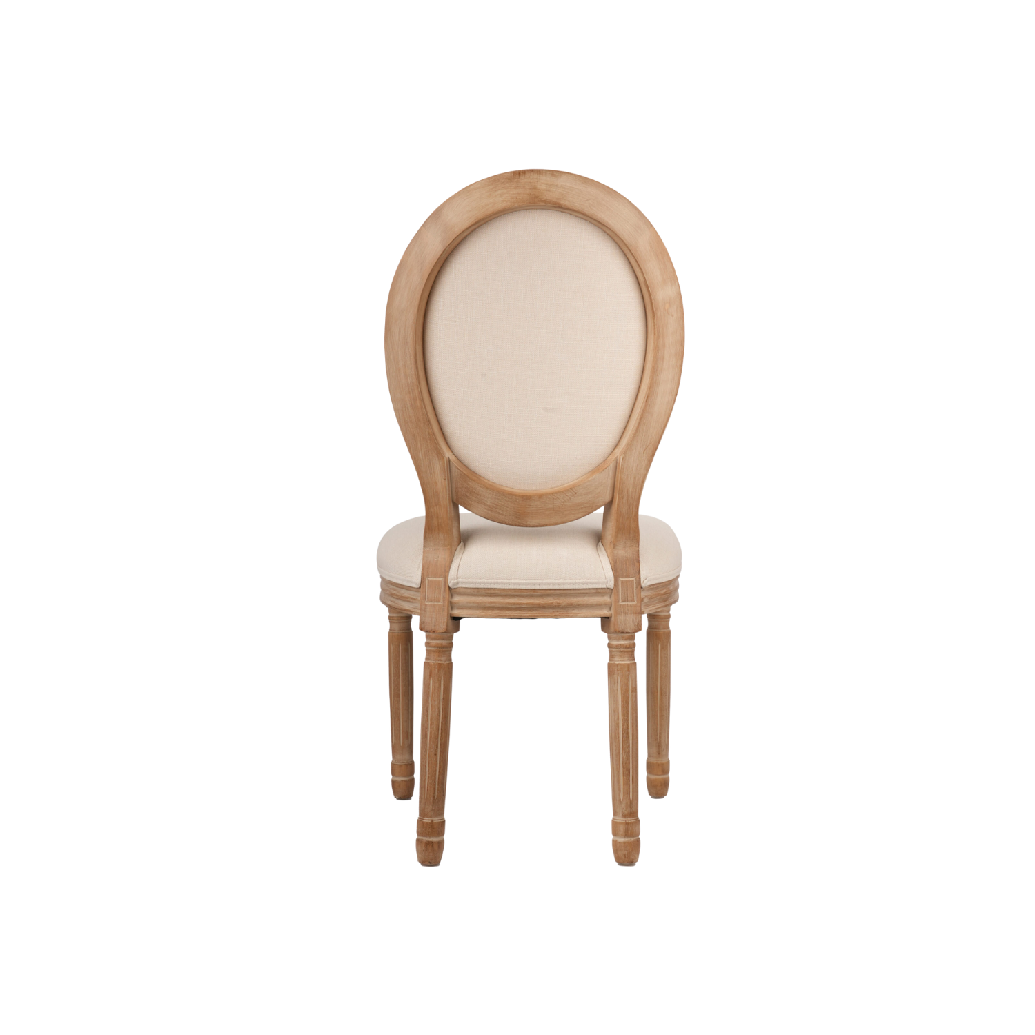 Louise Premium Wooden Chair Cream