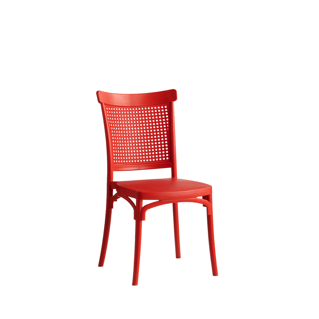 Lima Caffe Chair Red