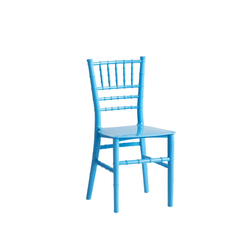 Chiavari Tiffany Kids Chair Cyan
