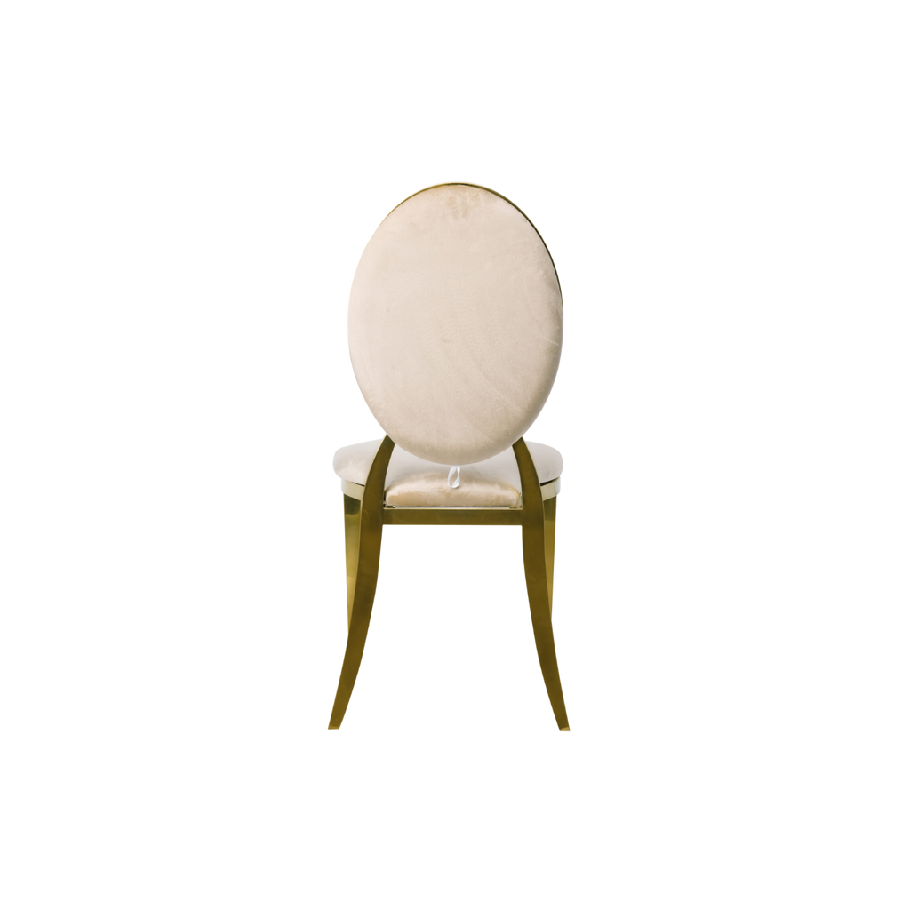 Washington Upholstery Chair Velvet Light Brown