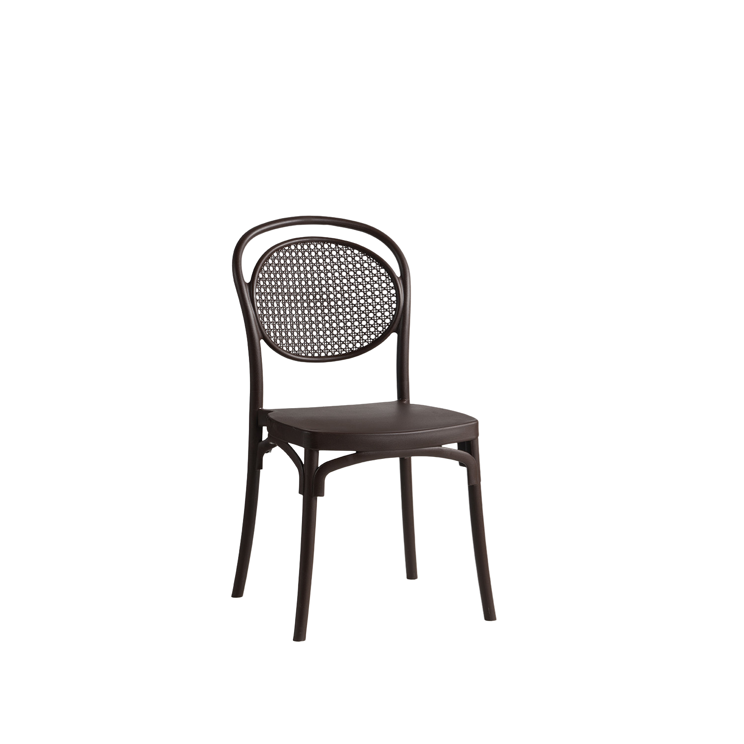Sera Caffe Chair Brown