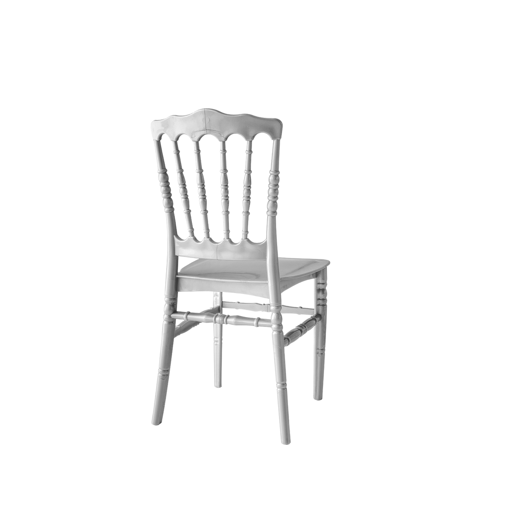 Chiavari Napoleon Chair Silver