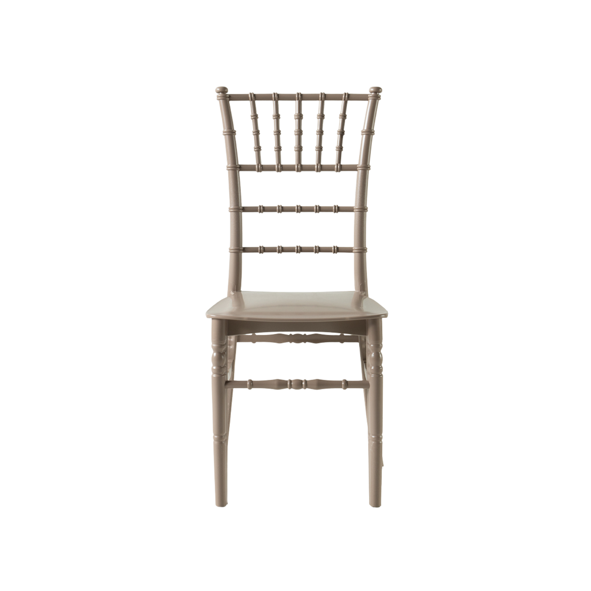 Chiavari Tiffany Polypropylene Stacking Chair Limewash