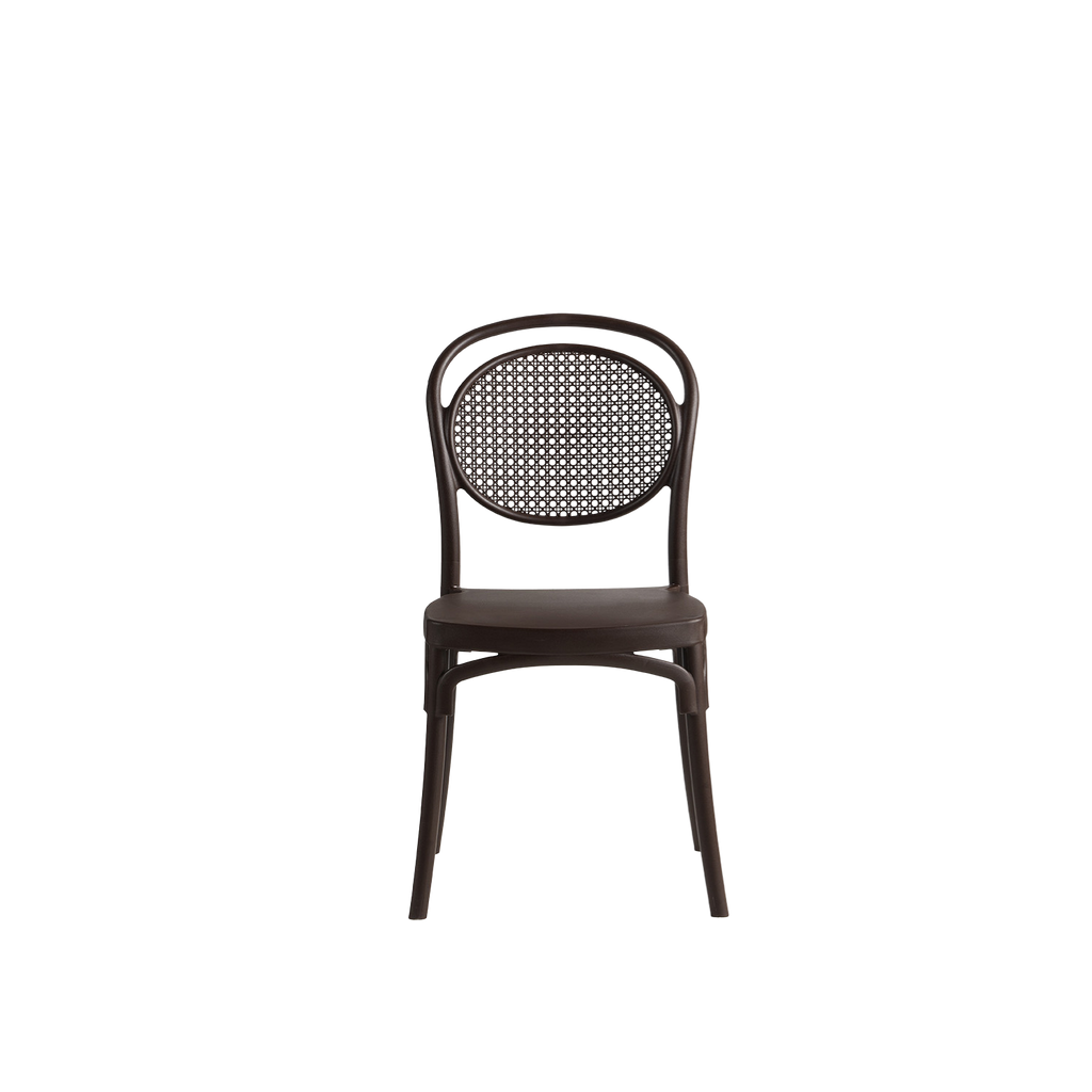 Sera Caffe Chair Brown