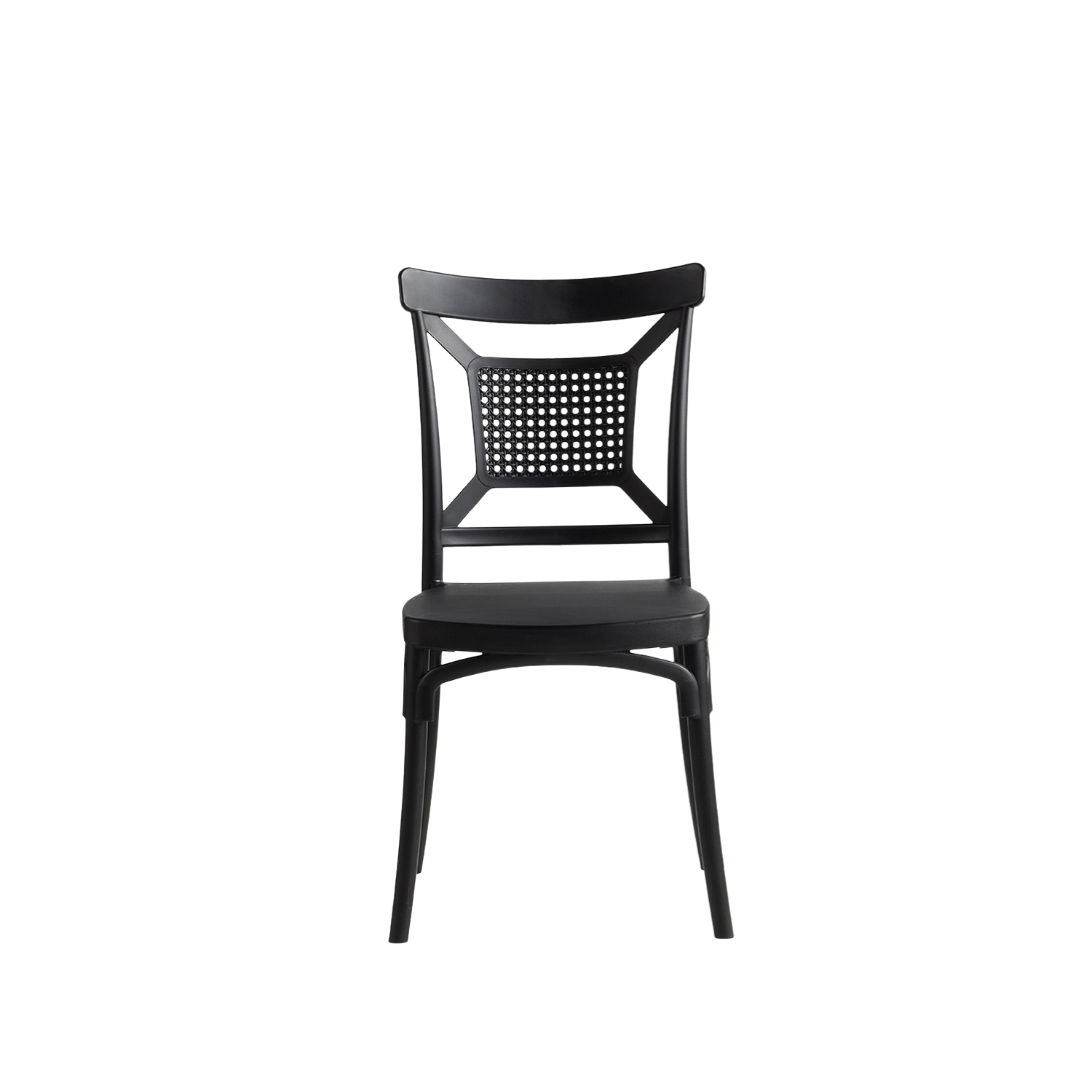 Enzo Caffe Chair Black