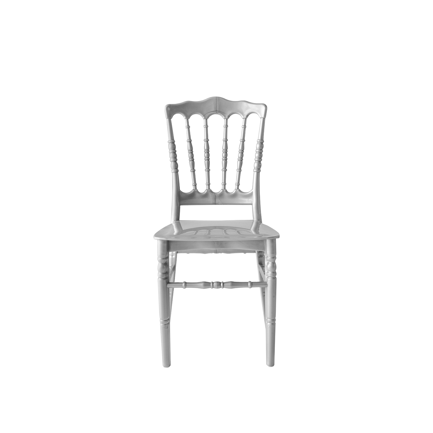 Chiavari Napoleon Chair Silver