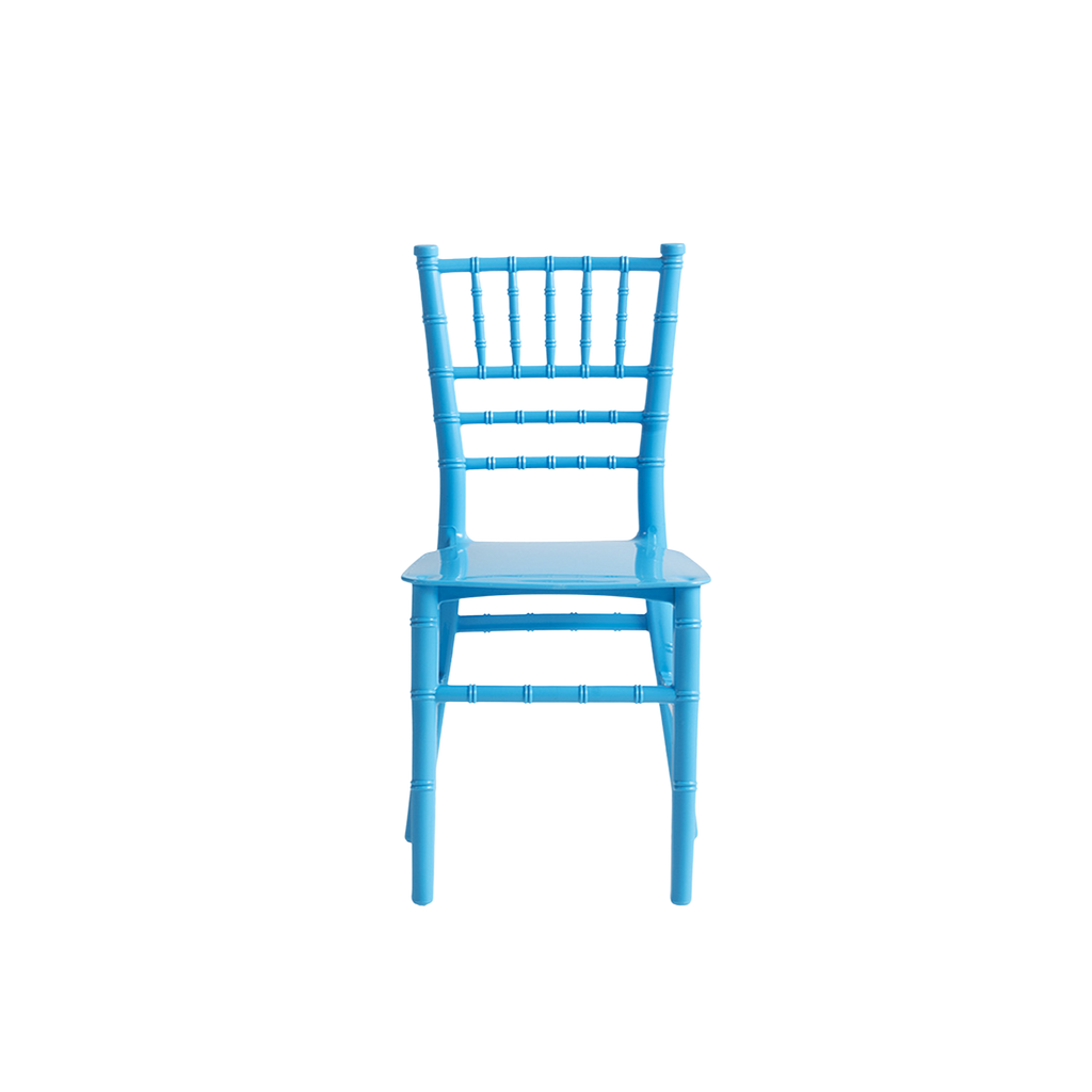 Chiavari Tiffany Kids Chair Cyan
