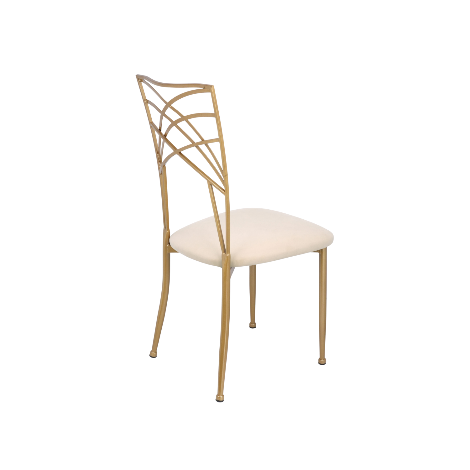 Chameleon Steel Event Chair Gold White