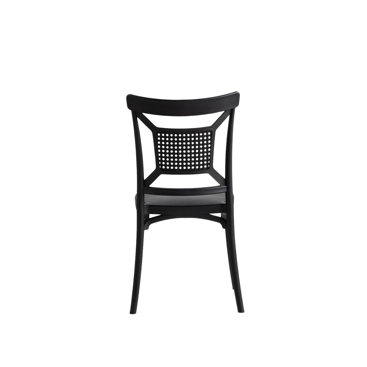 Enzo Caffe Chair Black