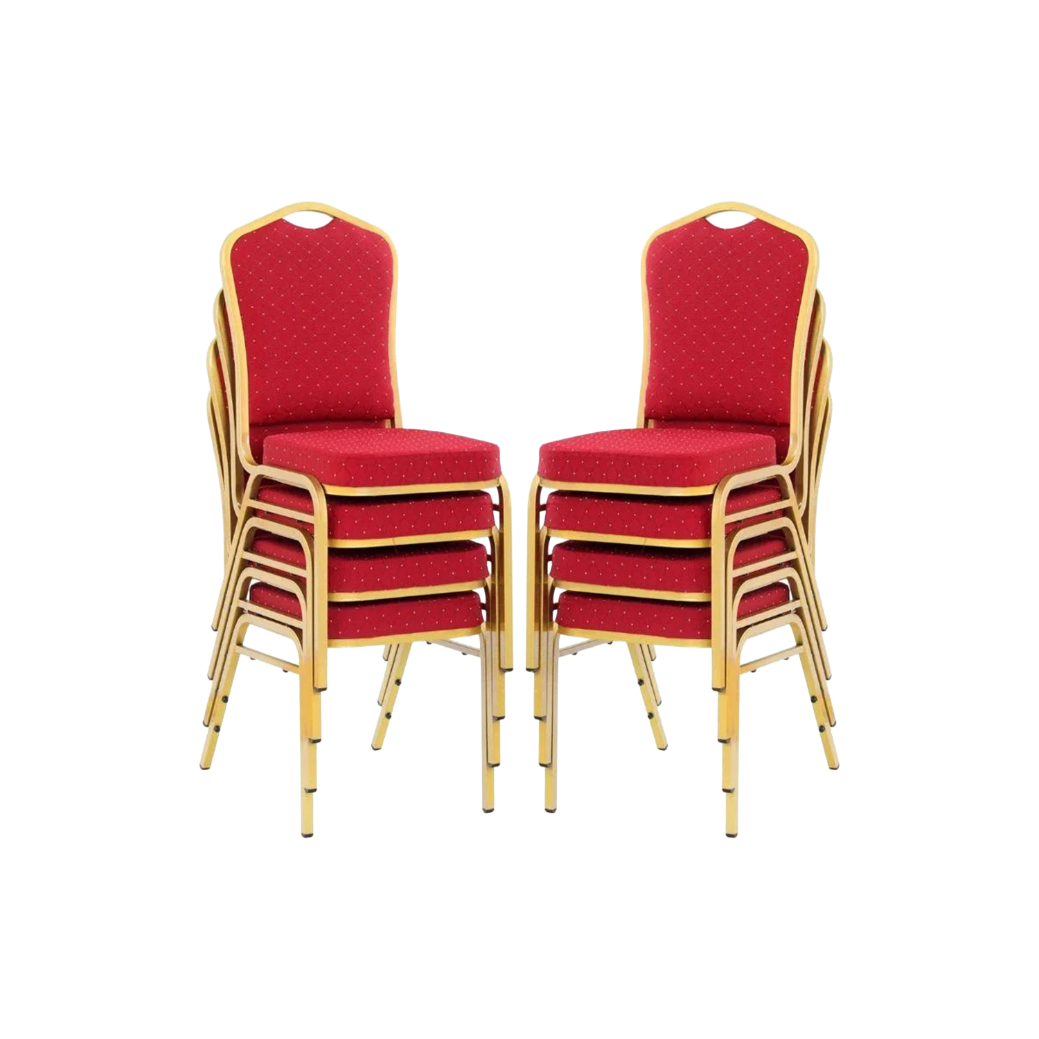 Premium Banquet Stacking Chair Red