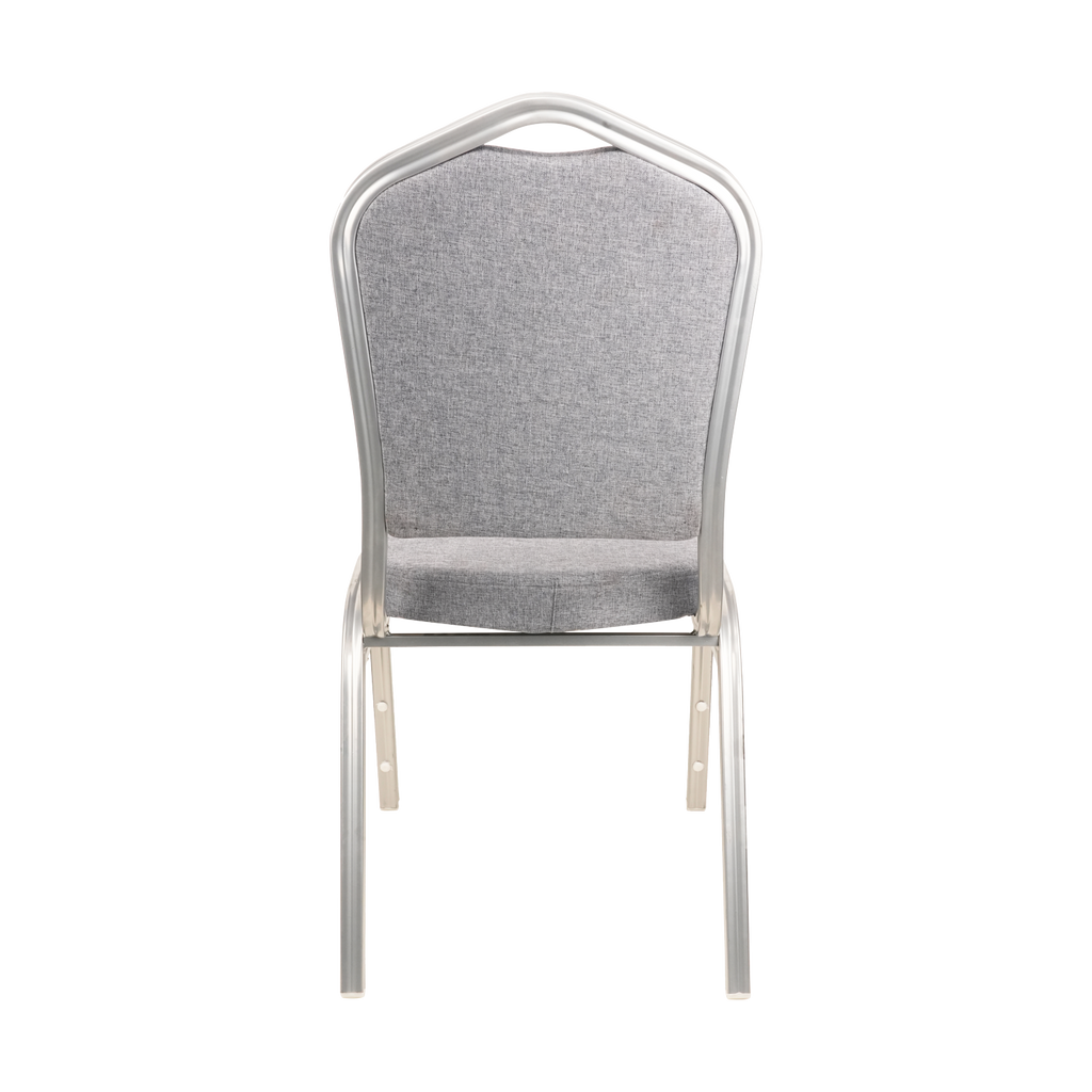 Premium Banquet Stacking Polypropylene Chair Grey
