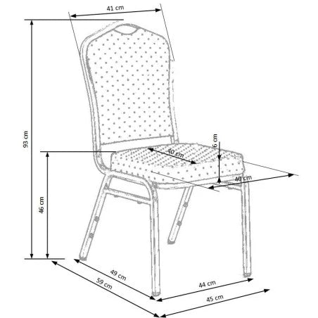 Premium Banquet Chair Green